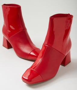 VITCH DJ RED RED PATENT LEATHER