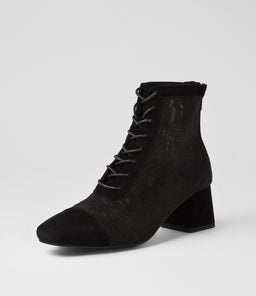 VLASKA DJ BLACK BLACK LACE SUEDE