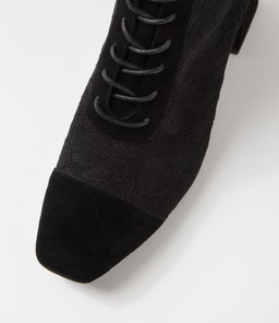 VLASKA DJ BLACK BLACK LACE SUEDE