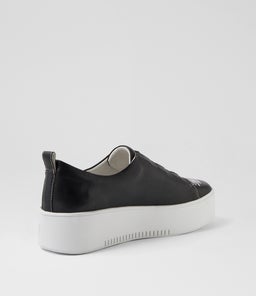 WESTINO DJ BLACK WHITE STITCH LEATHER
