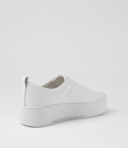 WESTINO DJ WHITE WHITE STITCH LEATHER