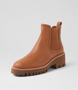 WOLINE DJ DK TAN LEATHER