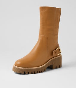 WOKHA DJ DK TAN LEATHER