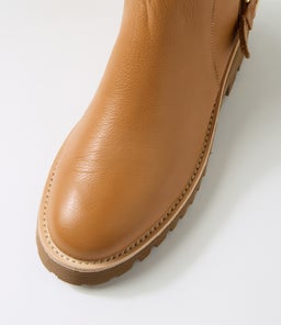 WOKHA DJ DK TAN LEATHER
