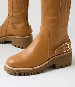 WOKHA DJ DK TAN LEATHER