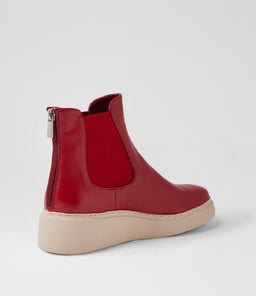 YENZEL DJ DK RED VANILLA SOLE LEATHER