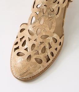 YEVERY DJ CAMEL MINK LEATHER