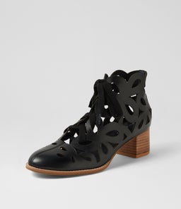 YAVOR DJ BLACK NATURAL HEEL LEATHER