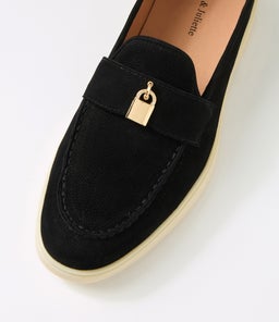 ZAREK DJ BLACK TUMBLE NUBUCK