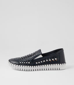 HALUKS DJ NAVY WHITE LEATHER