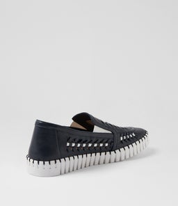 HALUKS DJ NAVY WHITE LEATHER