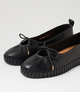 HALIMAS DJ BLACK BLACK SOLE LEATHER