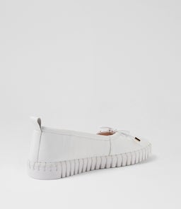 HALIMAS DJ WHITE WHITE SOLE LEATHER