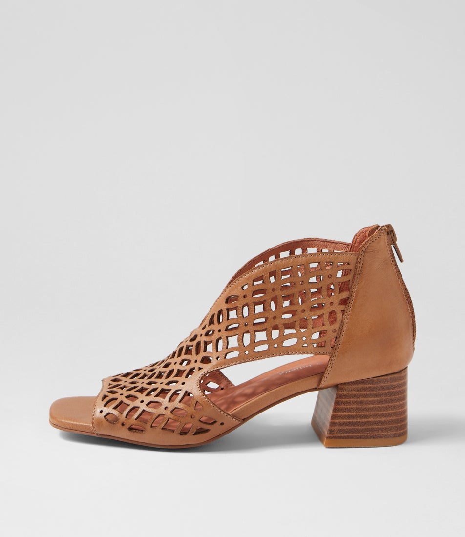 Fermina Dark Tan Leather Sandals Fermina Dark Tan Leather Sandals