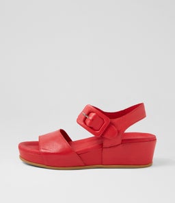FEDILA DJ RED LEATHER