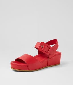FEDILA DJ RED LEATHER