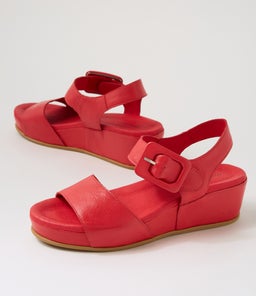 FEDILA DJ RED LEATHER