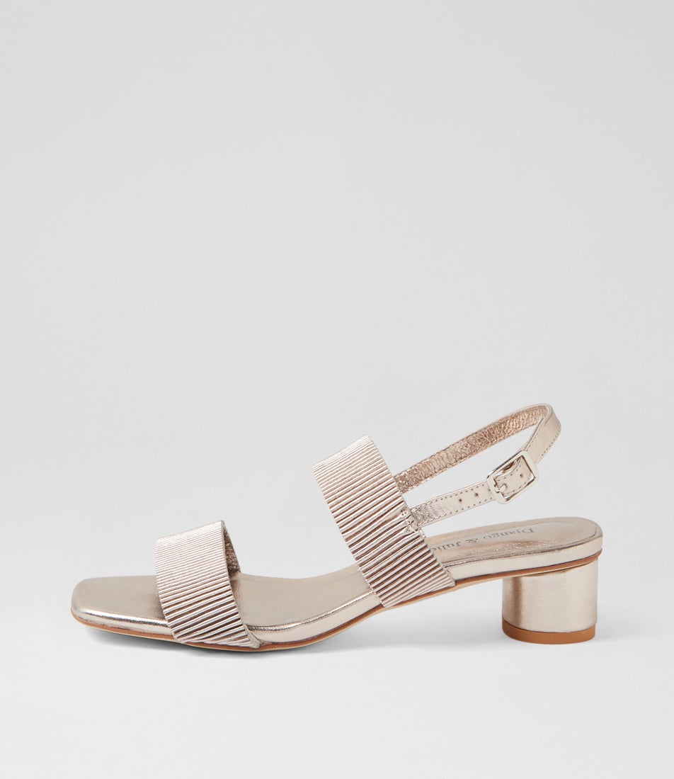 Hatsee Platino Leather Sandals