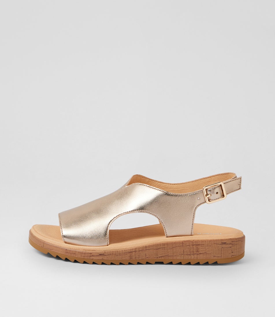 Olingos Champagne Gum Leather Sandals Olingos Champagne Gum Leather Sandals