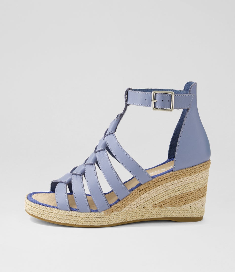 Pelony Denim Multi Leather Sandals Pelony Denim Multi Leather Sandals