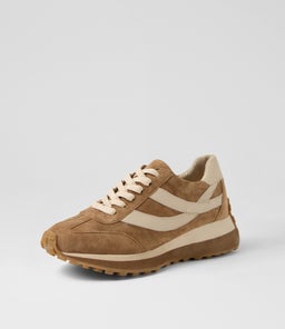 SHERYLS DJ LT CHOC VANILLA SUEDE LEATHER
