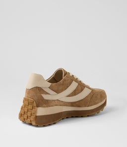 SHERYLS DJ LT CHOC VANILLA SUEDE LEATHER