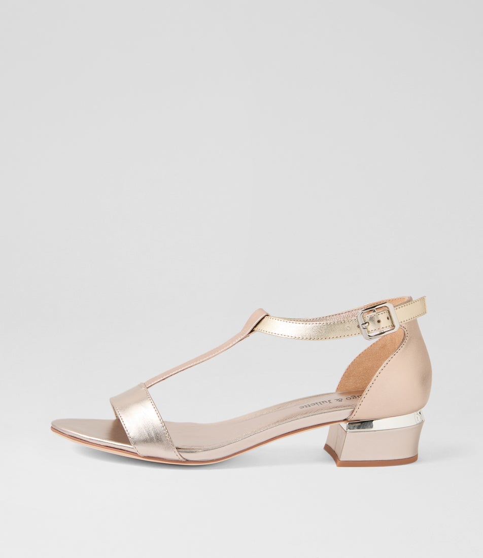 Tiffanis Metallic Multi Leather Sandals