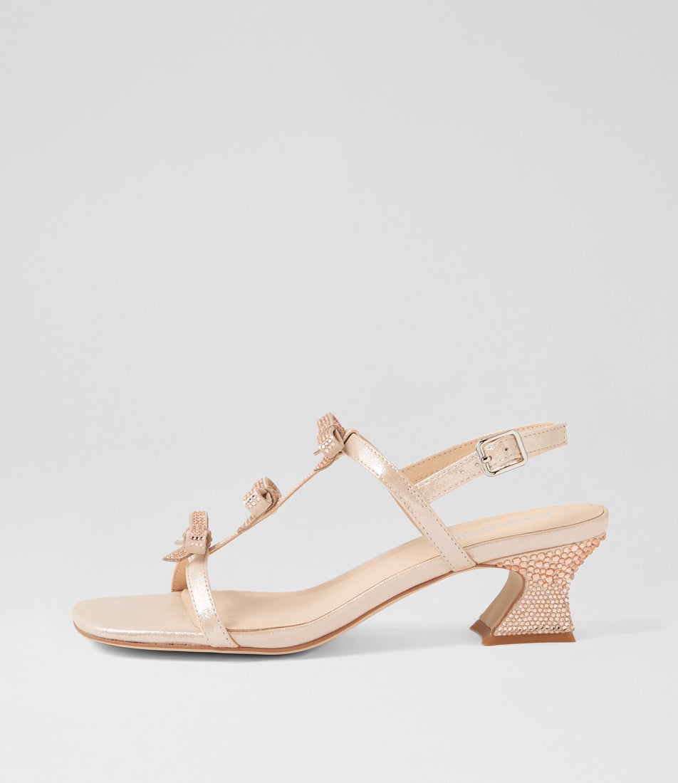 Voni Nude Leather Sandals Voni Nude Leather Sandals