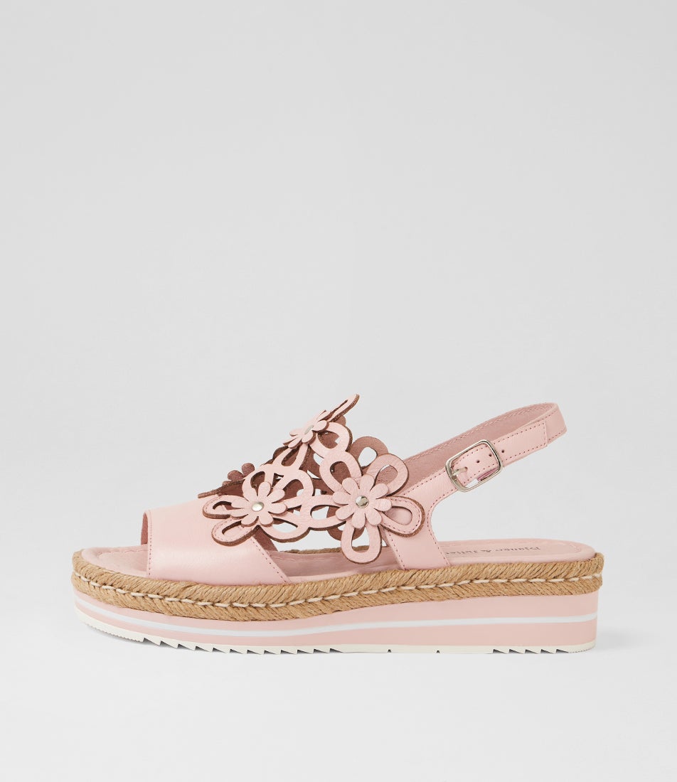 Aldo Pale Pink Leather Slides