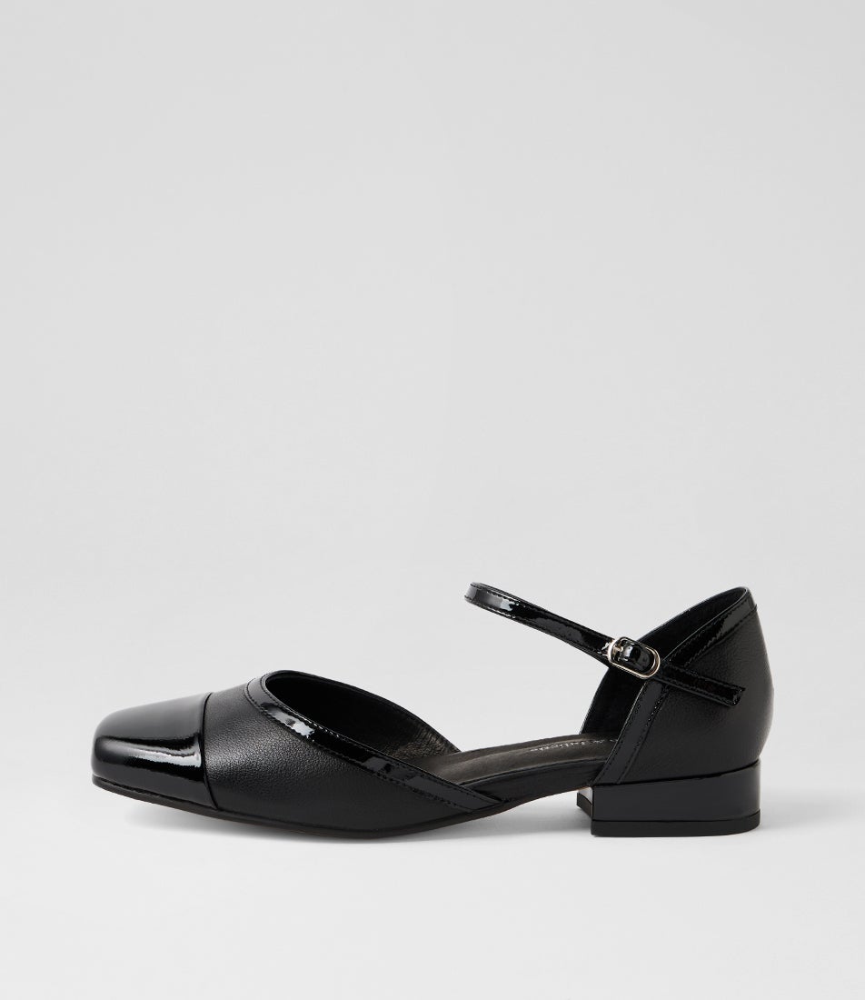 Braam Black Patent Leather Heels Braam Black Patent Leather Heels