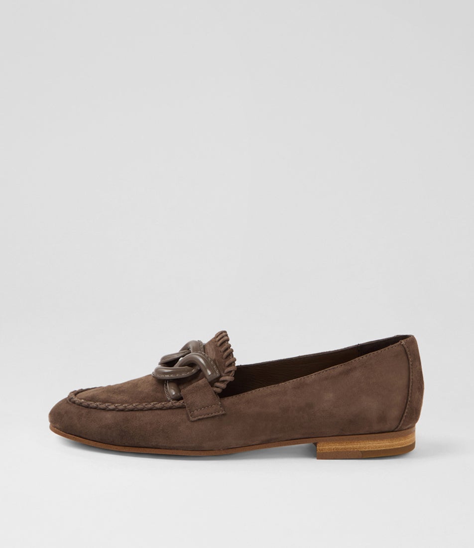 Ilkies Hot Choc Suede Flat Shoes Ilkies Hot Choc Suede Flat Shoes