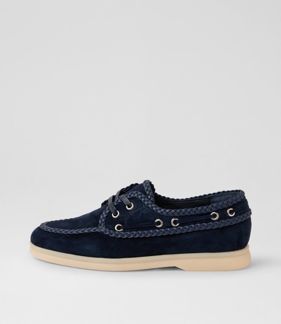 Loceen Navy Boat Shoes Loceen Navy Boat Shoes