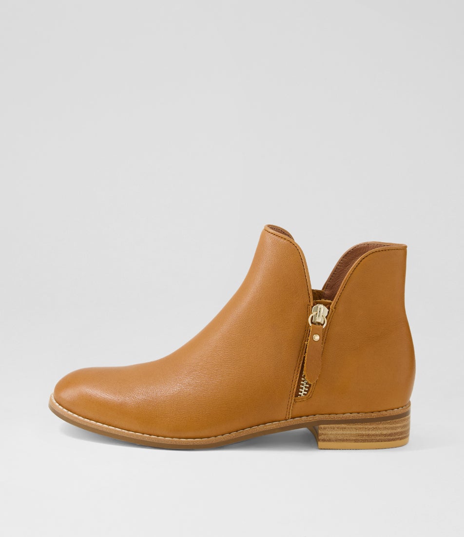 Noves Drambuie Leather Ankle Boots