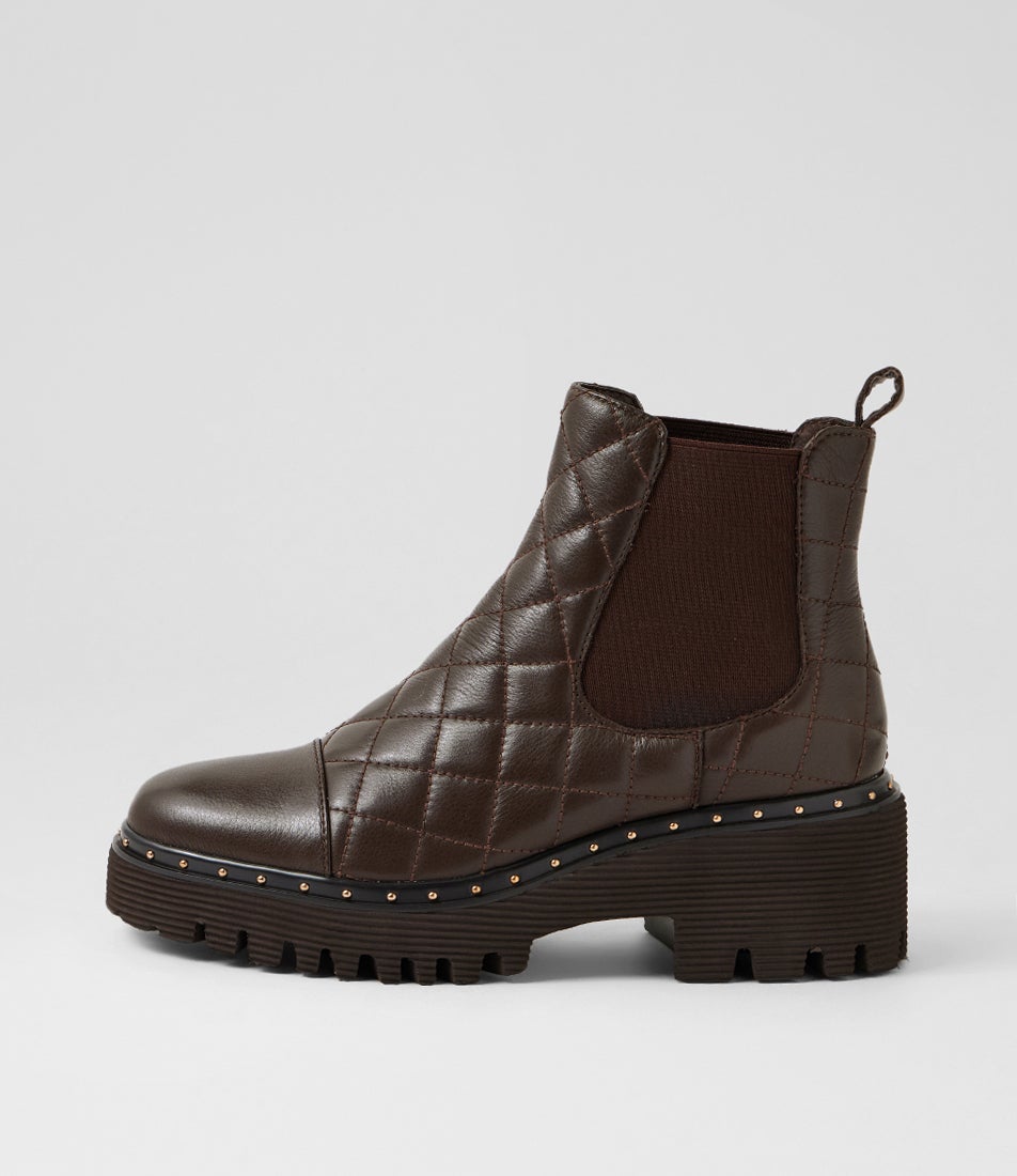 Owilio Choc Leather Chelsea Boots Owilio Choc Leather Chelsea Boots