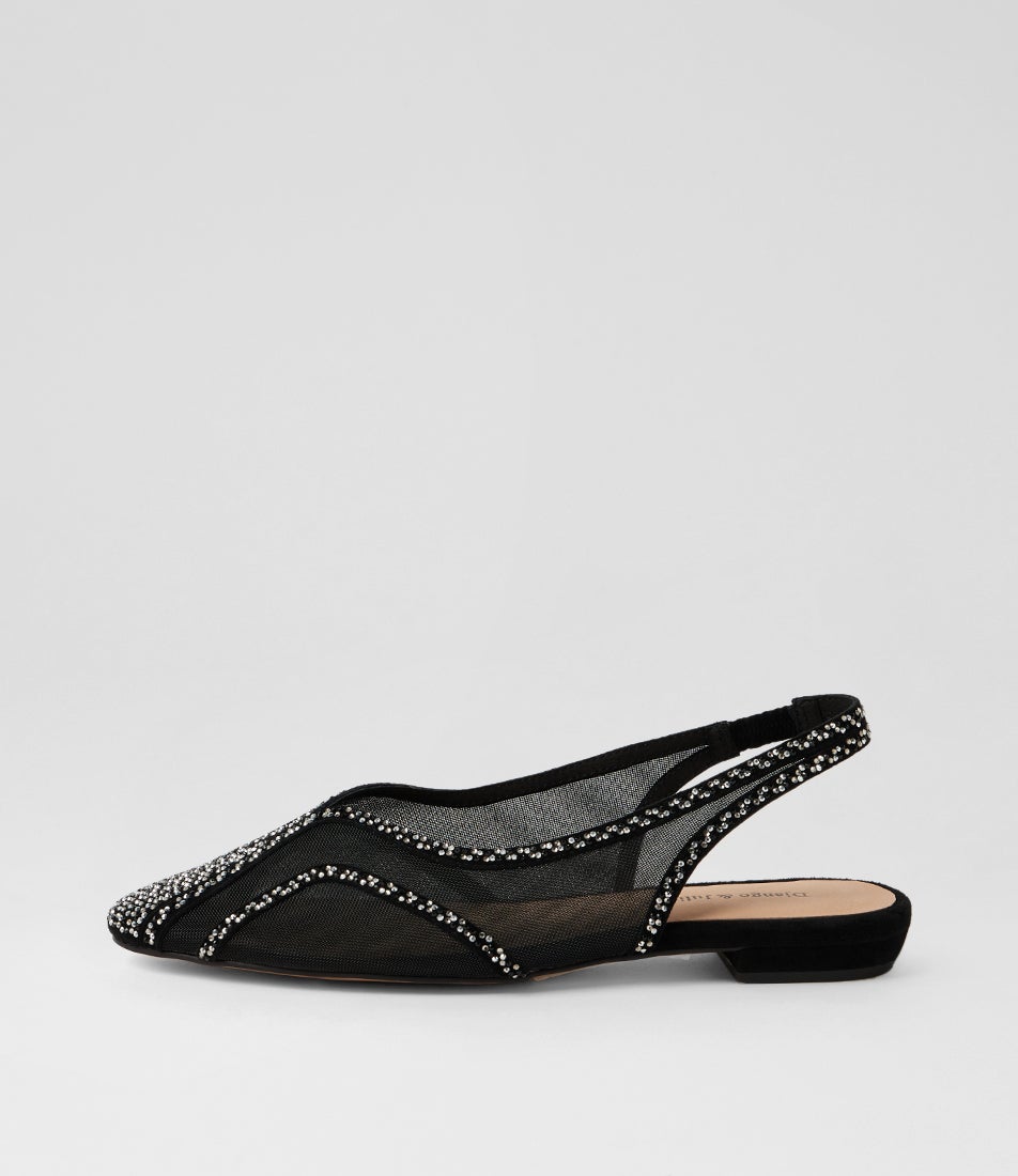 Ayo Black Leather Flat Shoes Ayo Black Leather Flat Shoes