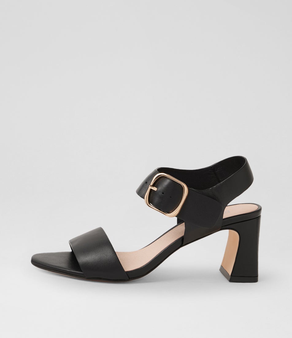 Bronwyn Black Leather Sandals Bronwyn Black Leather Sandals