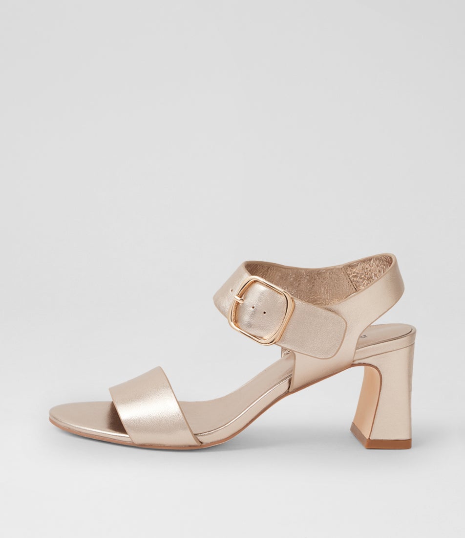 Bronwyn Platino Leather Sandals Bronwyn Platino Leather Sandals