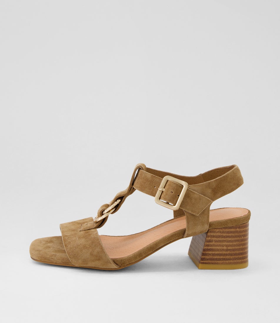 Fulvia Light Choc Suede Sandals Fulvia Light Choc Suede Sandals