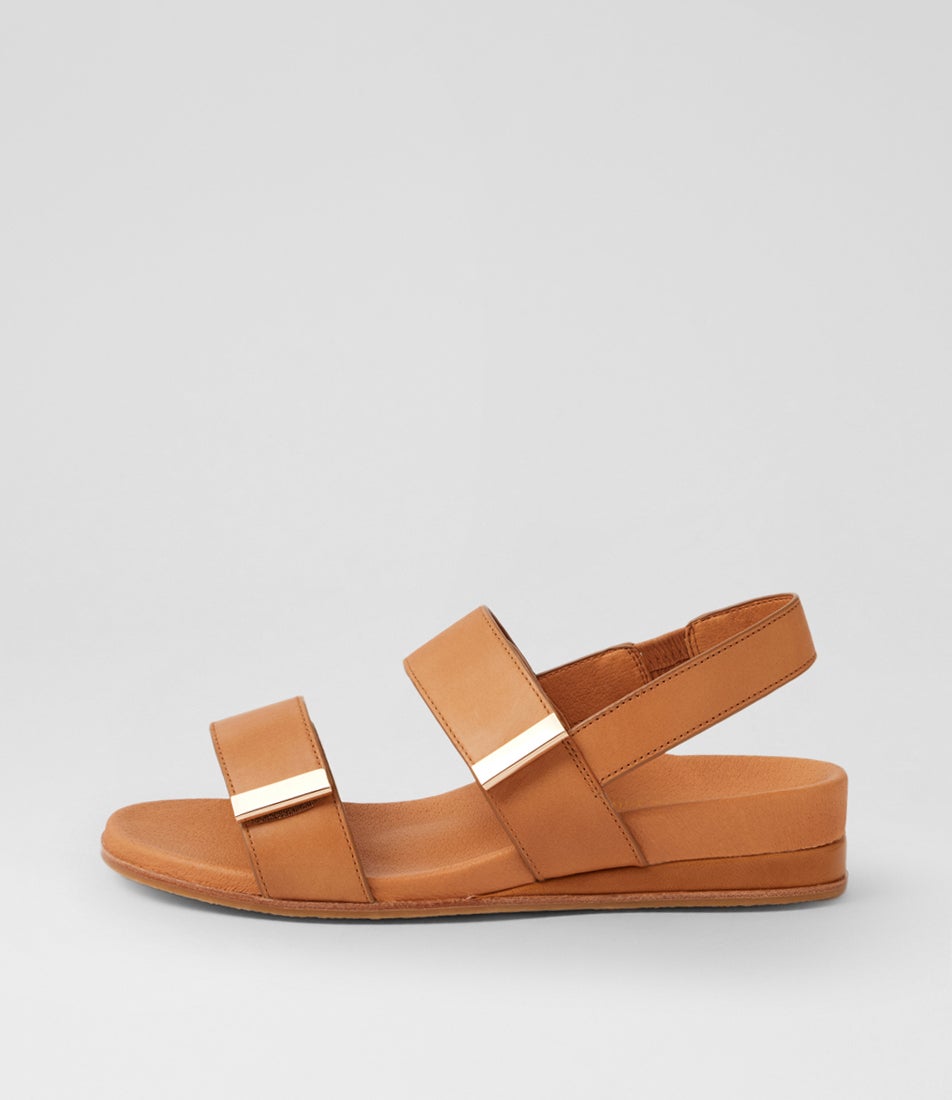 Funkie Tan Leather Sandals