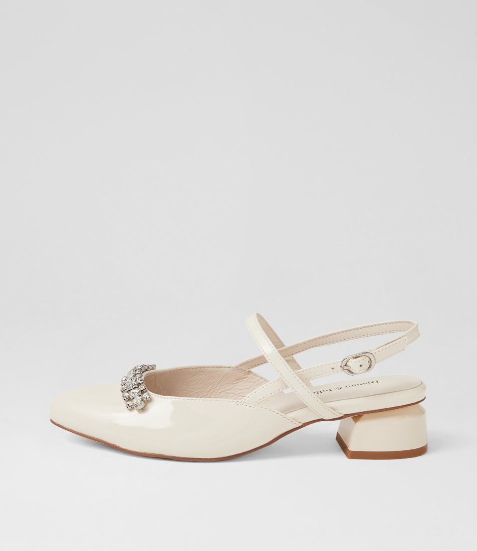 Judit Ivory Patent Leather Heels Judit Ivory Patent Leather Heels