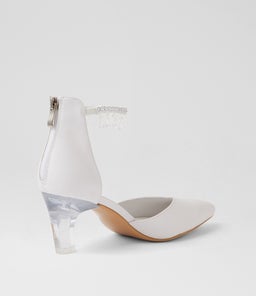 KANGIO DJ WHITE LEATHER JEWELS