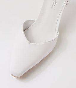 KANGIO DJ WHITE LEATHER JEWELS