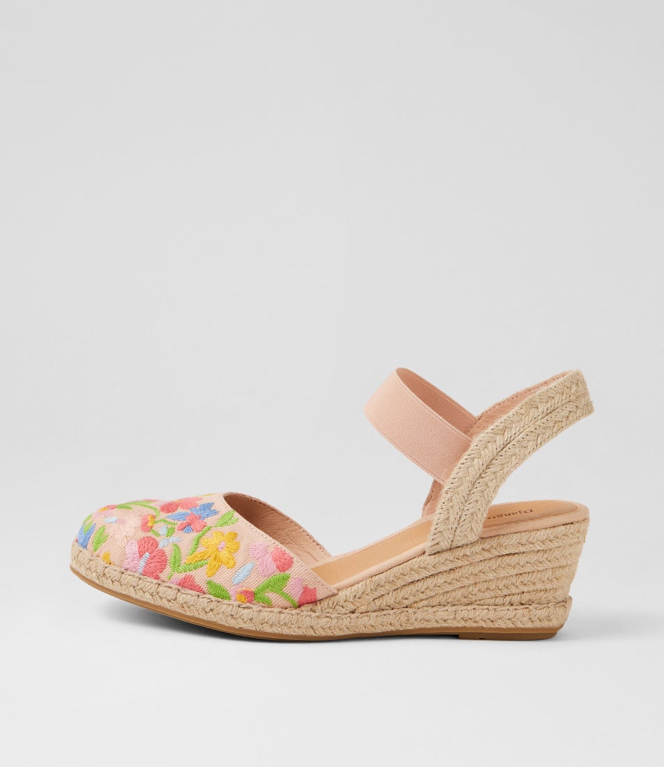 Rotem Pink Gelato Fabric Wedges