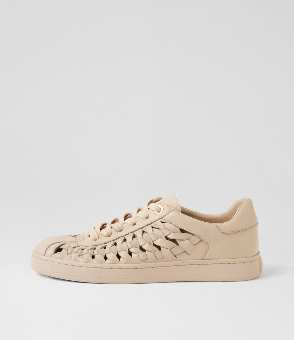 Hyea Milk Leather Sneakers
