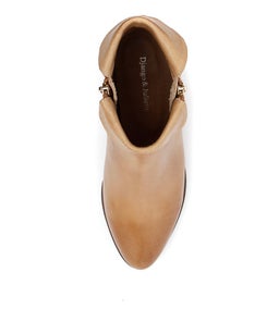 TWINZIP TAN LEATHER