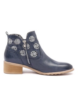 PIAZZA NAVY DENIM LEATHER