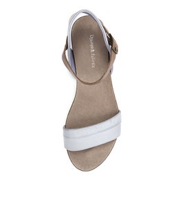 JINNIT STEEL TAUPE LEATHER