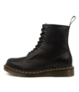 1460 8 EYE BOOT BLACK NAPPA (LEATHER)