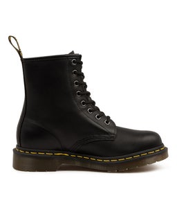 1460 8 EYE BOOT BLACK NAPPA (LEATHER)