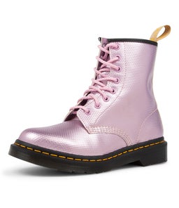 1460 VEGAN 8 EYE BOOT LAVENDER VEGAN LEATHER